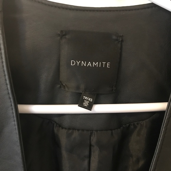 Dynamite Leather Jacket - Picture 2 of 5